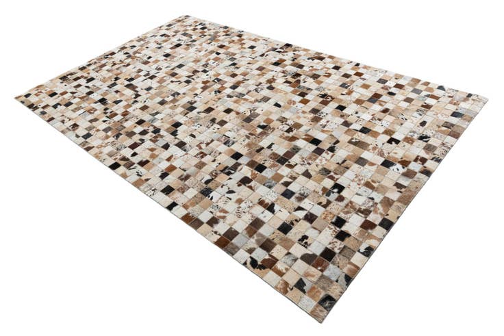 Detail image of 5' x 8' Cowhide Leather Rug