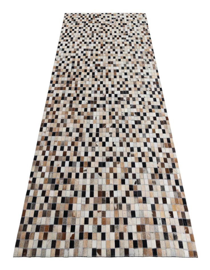 Detail image of 5' x 8' Cowhide Leather Rug