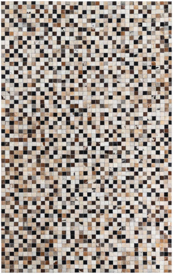 Detail image of 5' x 8' Cowhide Leather Rug