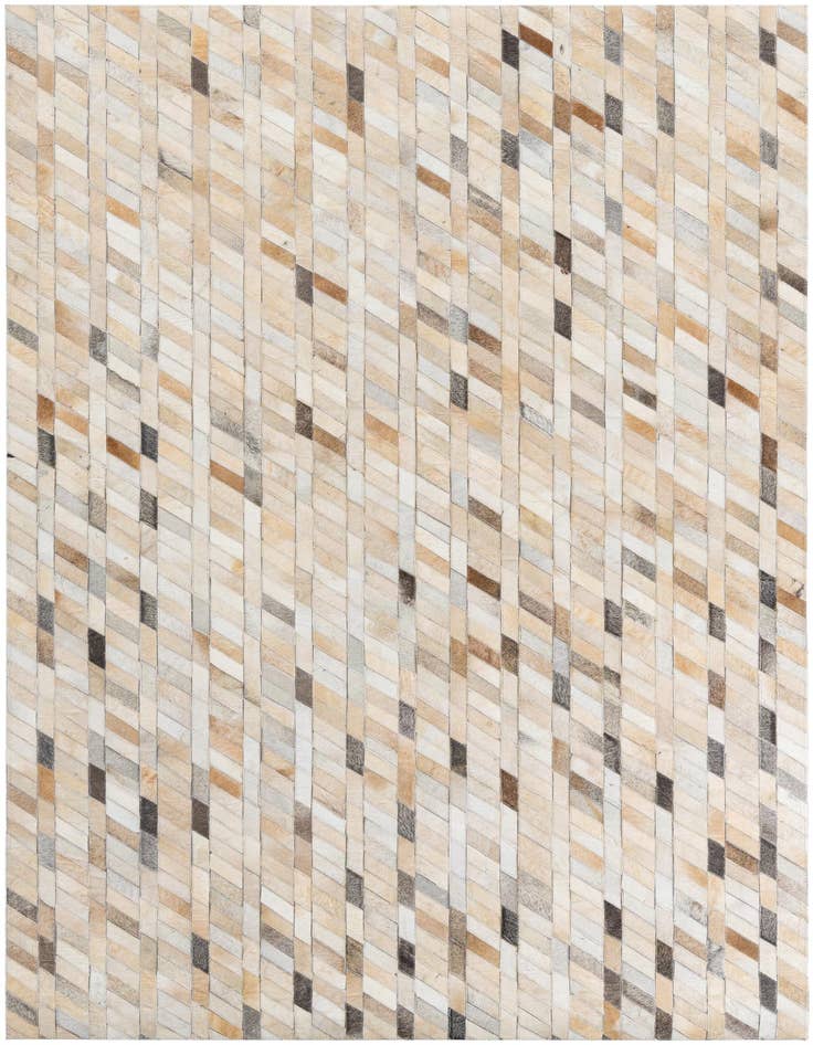 Detail image of 5' x 8' Cowhide Leather Rug