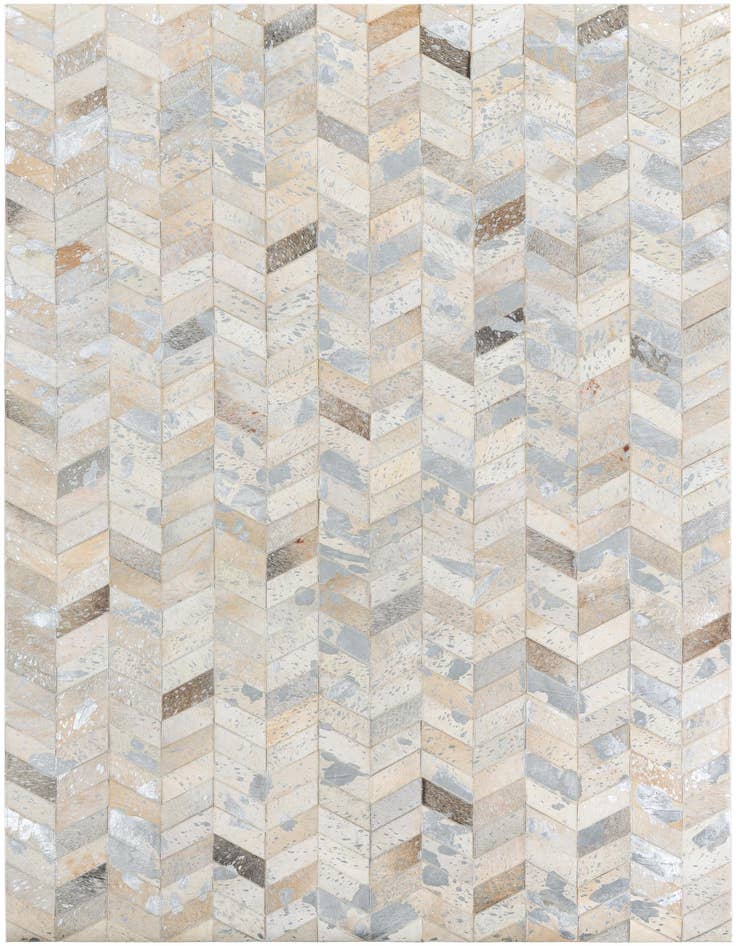 Detail image of 5' x 8' Cowhide Leather Rug