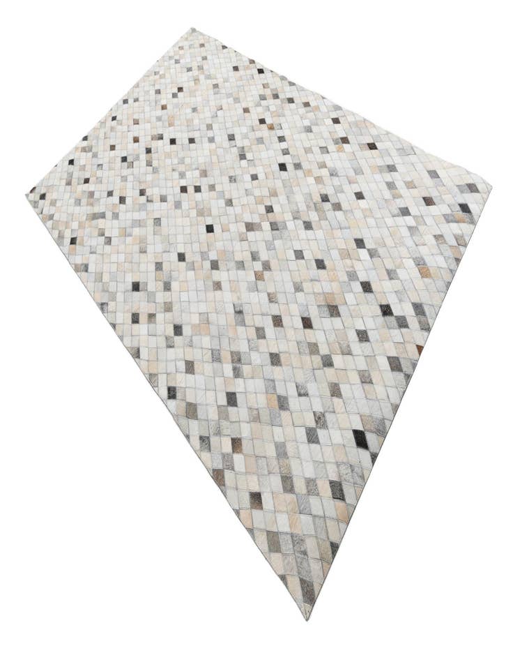 Detail image of 5' x 8' Cowhide Leather Rug