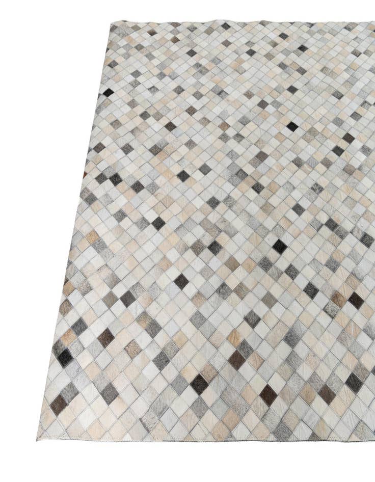 Detail image of 5' x 8' Cowhide Leather Rug