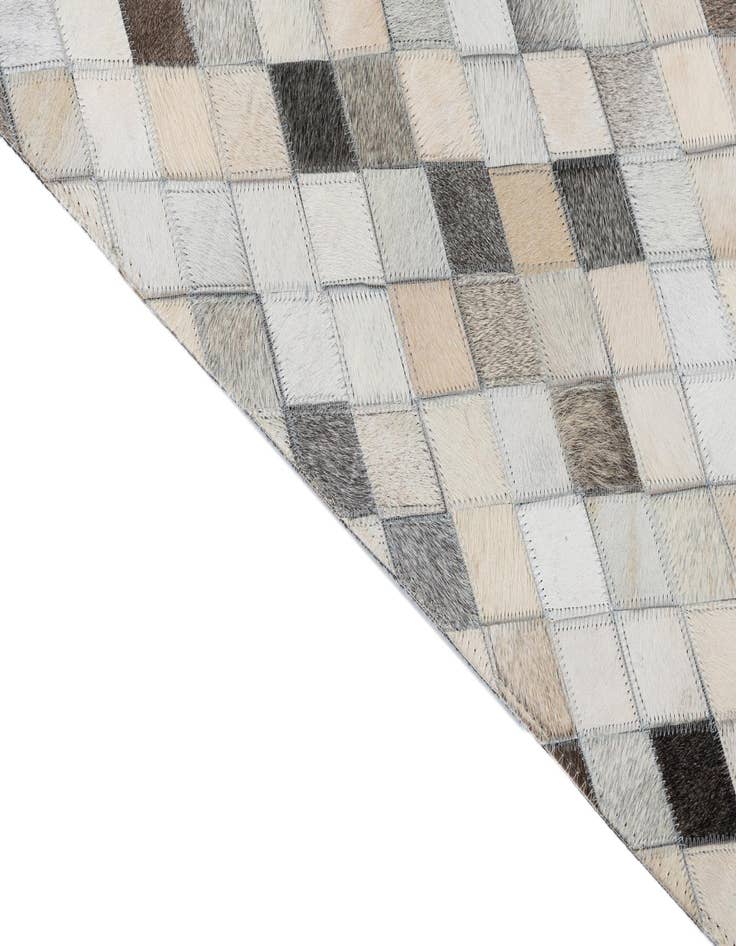Detail image of 5' x 8' Cowhide Leather Rug