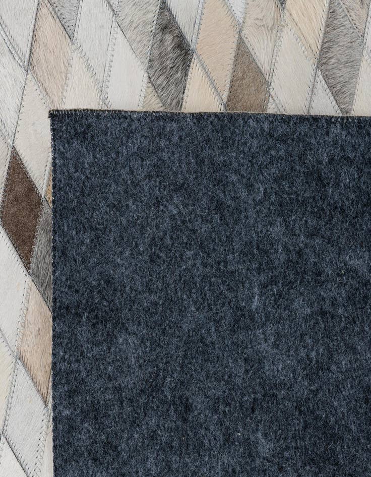 Detail image of 5' x 8' Cowhide Leather Rug