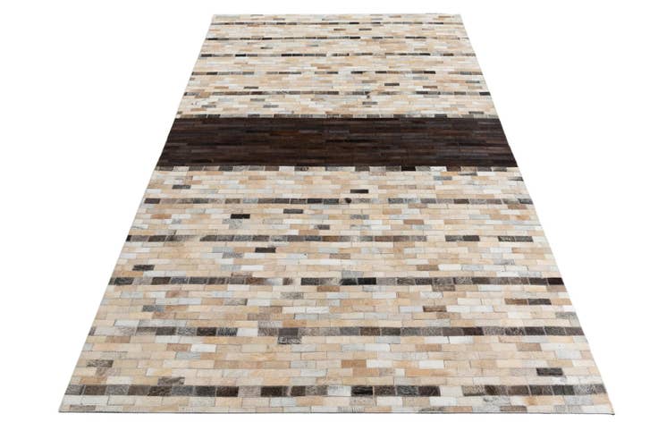 Detail image of 5' x 8' Cowhide Leather Rug