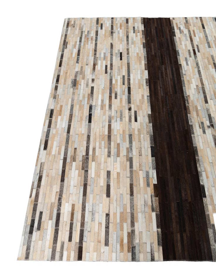 Detail image of 5' x 8' Cowhide Leather Rug