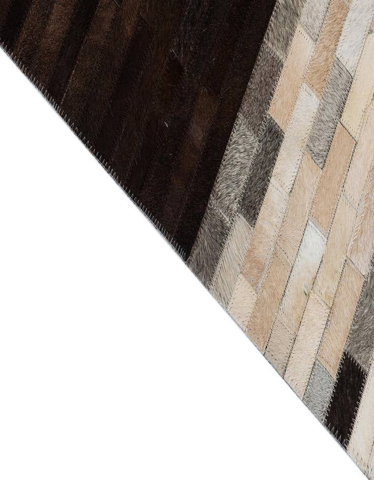 Detail image of 5' x 8' Cowhide Leather Rug