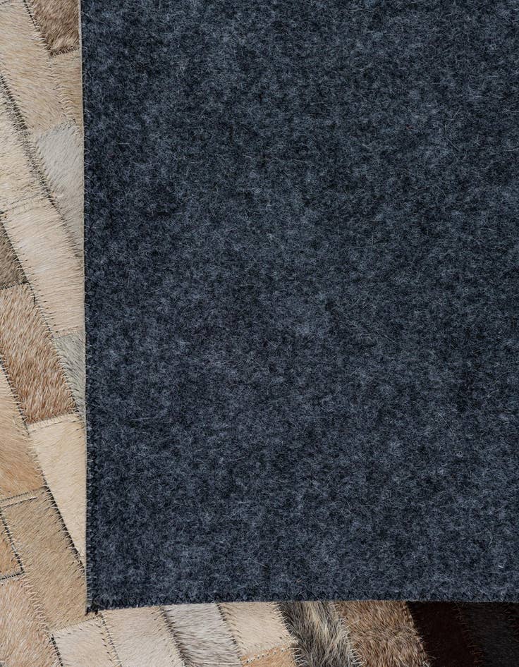 Detail image of 5' x 8' Cowhide Leather Rug