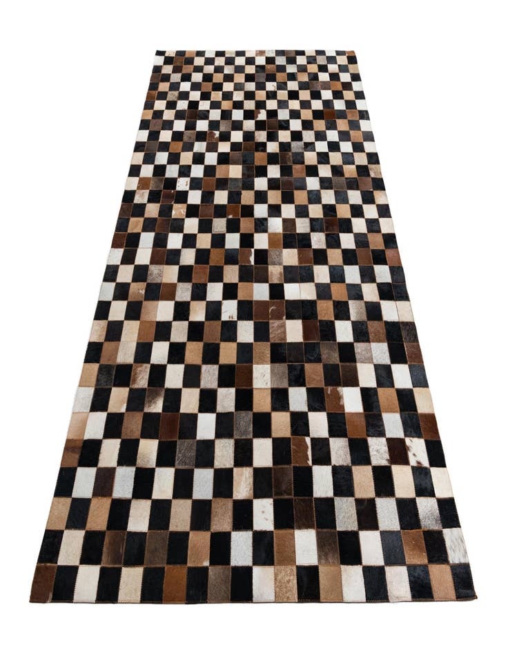 Detail image of 5' x 8' Cowhide Leather Rug