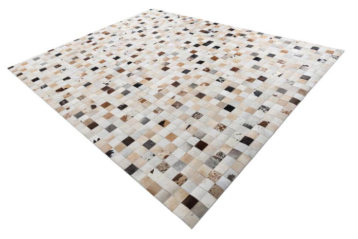 Detail image of 8' x 10' Cowhide Leather Rug
