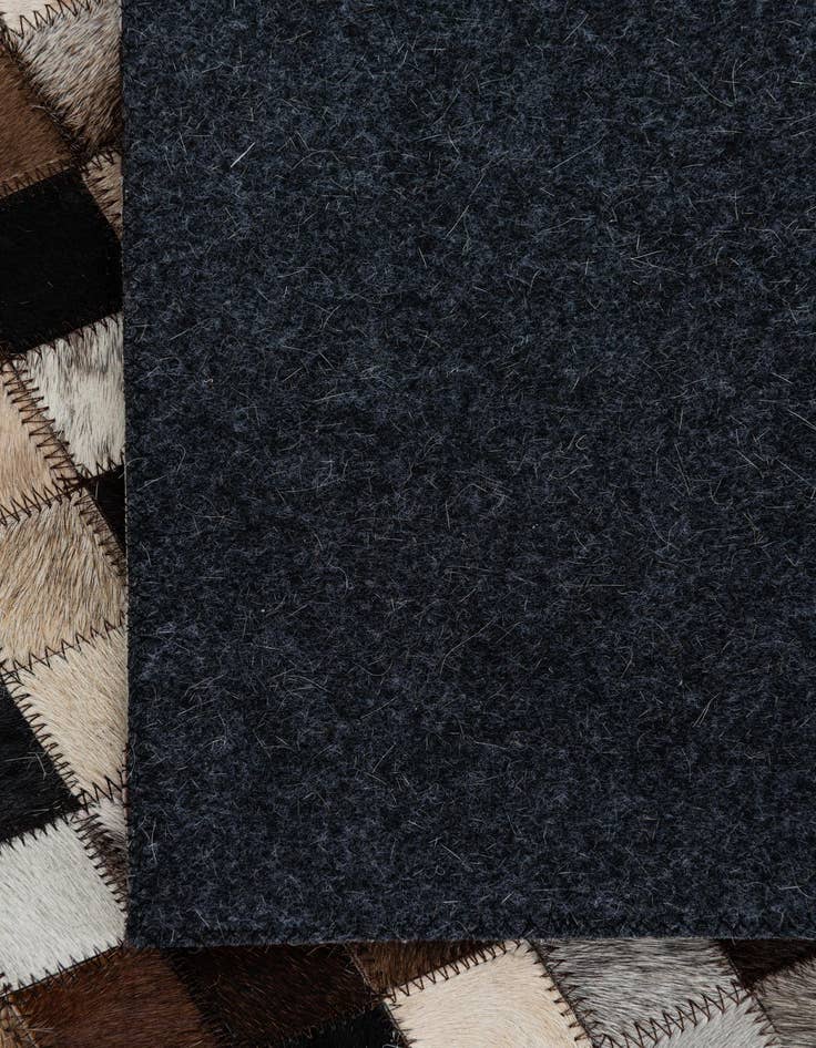 Detail image of 2' x 3' Cowhide Leather Rug