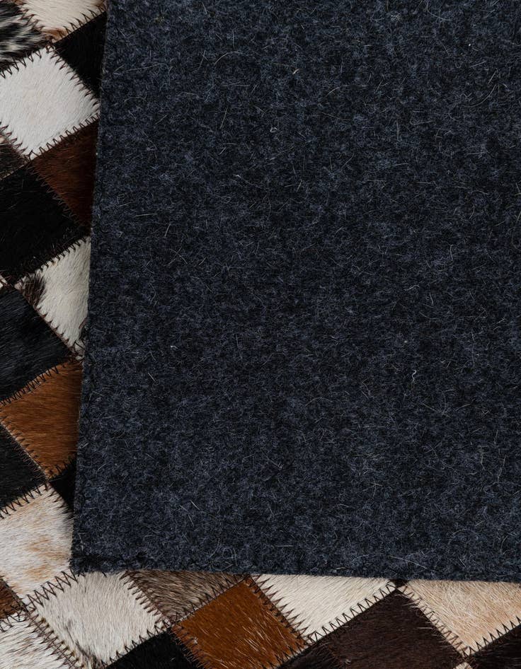 Detail image of 2' x 3' Cowhide Leather Rug