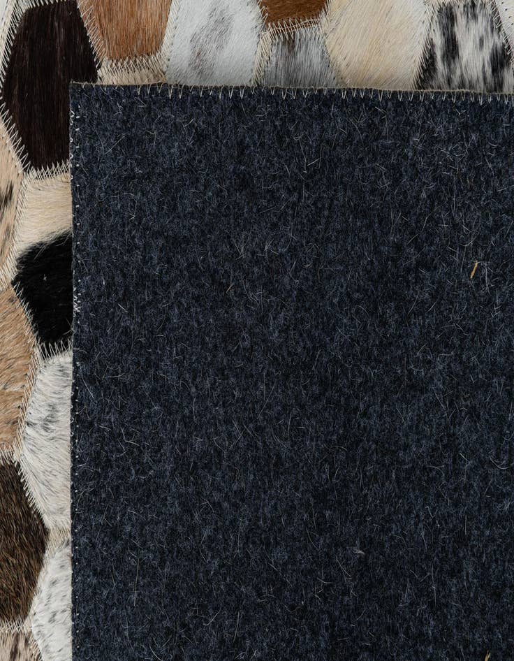 Detail image of 2' x 3' Cowhide Leather Rug