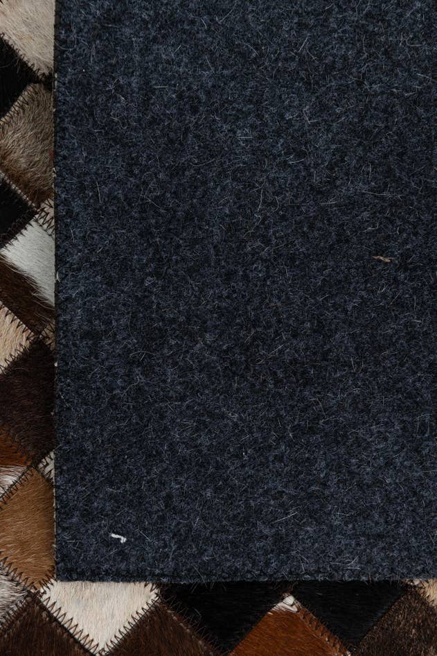 Detail image of 2' x 3' Cowhide Leather Rug