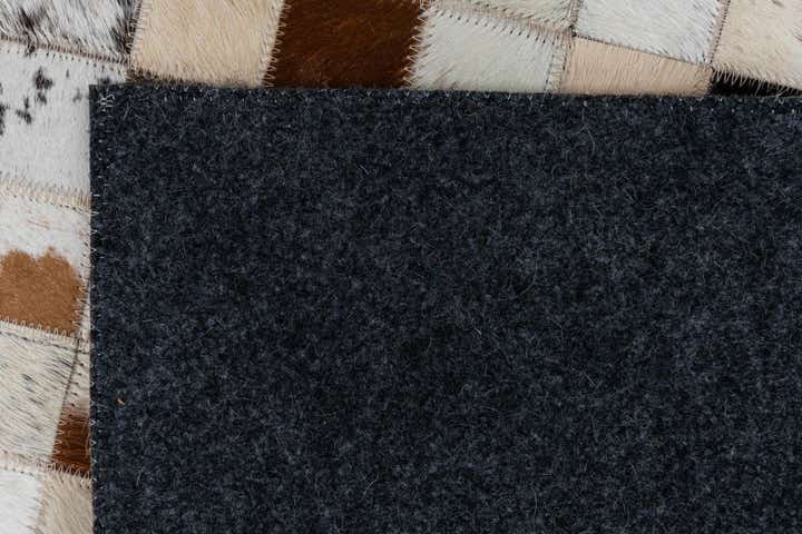 2' x 3' Cowhide Leather Rug