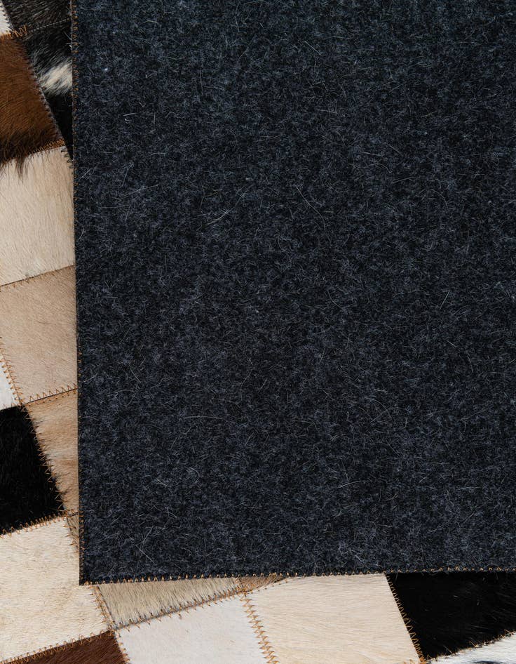 Detail image of 5' x 8' Cowhide Leather Rug