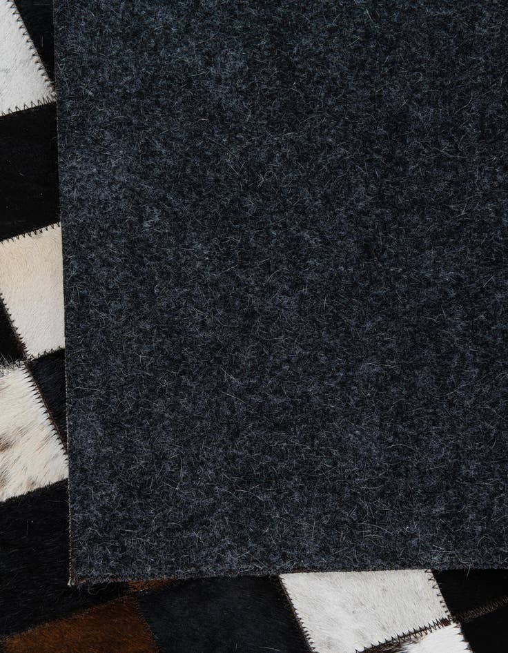 Detail image of 5' x 8' Cowhide Leather Rug