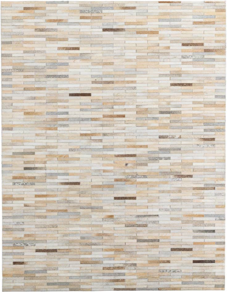 Detail image of 5' x 8' Cowhide Leather Rug