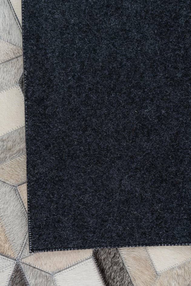 Detail image of 5' x 8' Cowhide Leather Rug