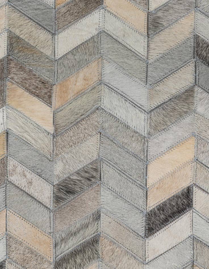 Detail image of 5' x 8' Cowhide Leather Rug