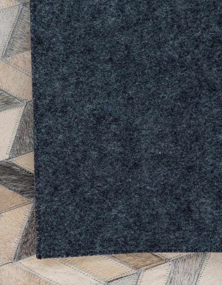 Detail image of 5' x 8' Cowhide Leather Rug