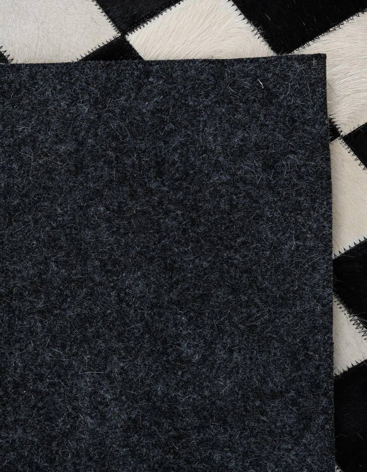 Detail image of 5' x 8' Cowhide Leather Rug