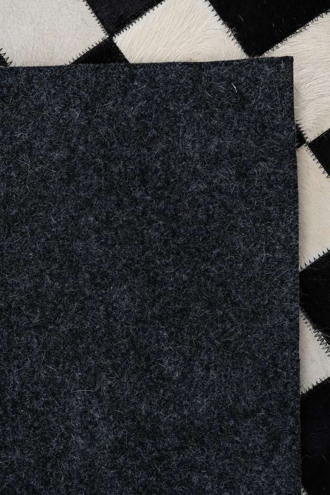 5' x 8' Cowhide Leather Rug
