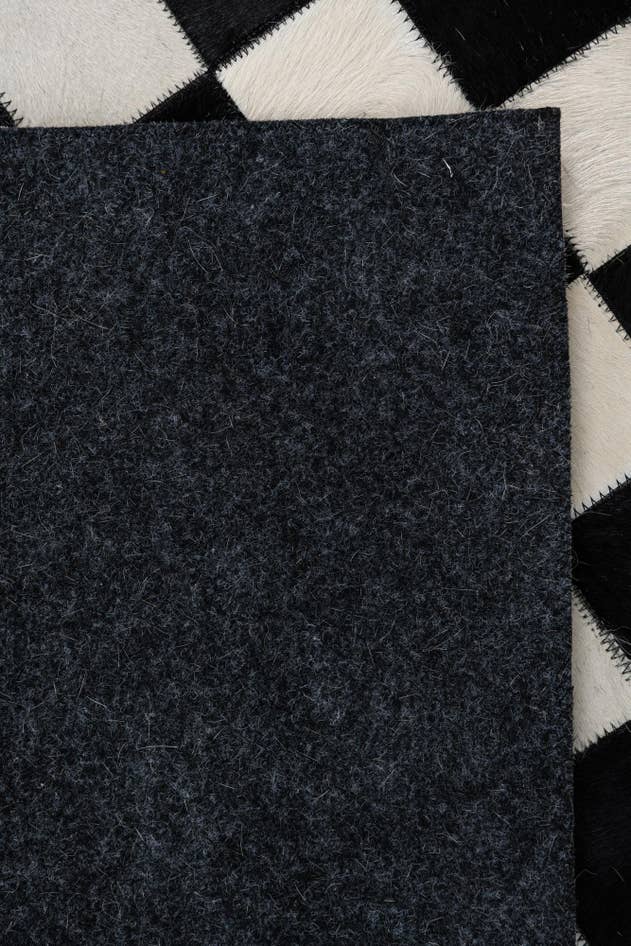 Detail image of 5' x 8' Cowhide Leather Rug