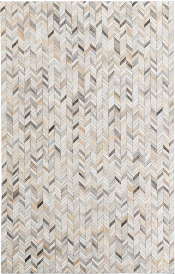 Detail image of 5' x 8' Cowhide Leather Rug