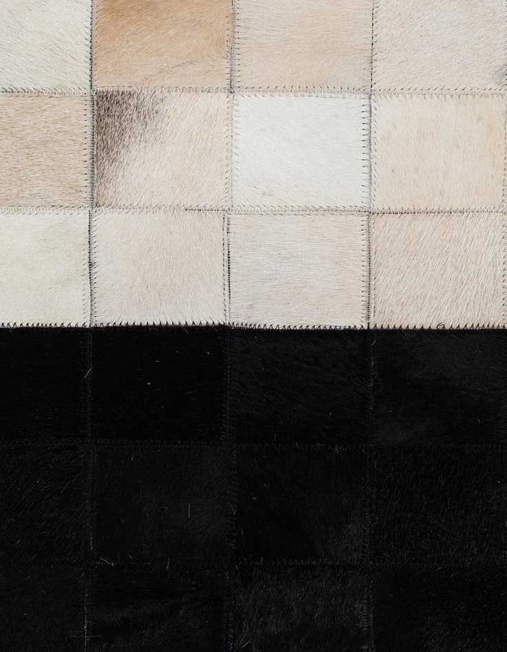 Detail image of 5' x 8' Cowhide Leather Rug