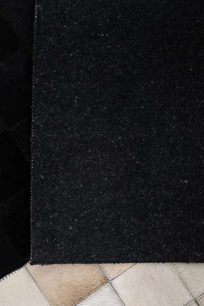 5' x 8' Cowhide Leather Rug