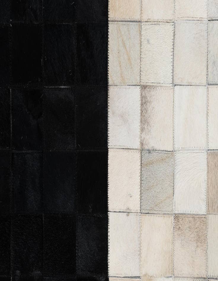 Detail image of 5' x 8' Cowhide Leather Rug