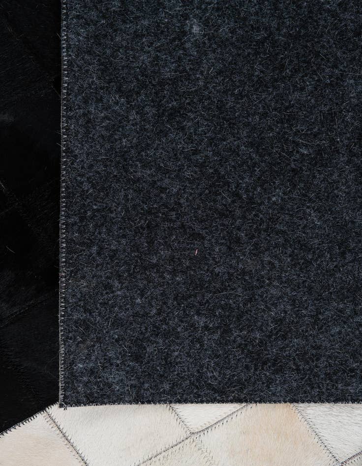 Detail image of 5' x 8' Cowhide Leather Rug