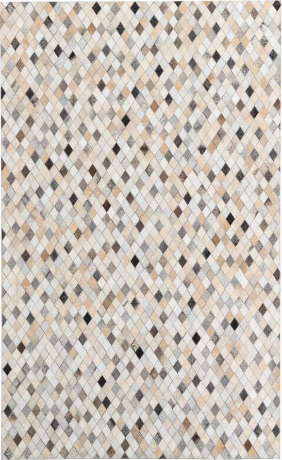 Detail image of 5' x 8' 1 Cowhide Leather Rug