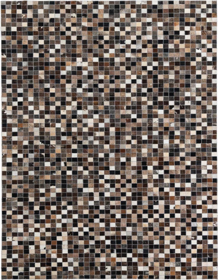 Detail image of 5' x 8' Cowhide Leather Rug