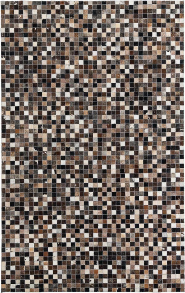 Detail image of 5' x 8' Cowhide Leather Rug