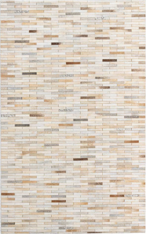 Detail image of 5' x 8' Cowhide Leather Rug