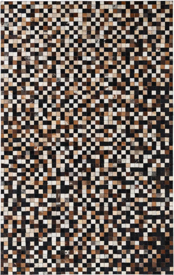 Detail image of 5' x 8' Cowhide Leather Rug