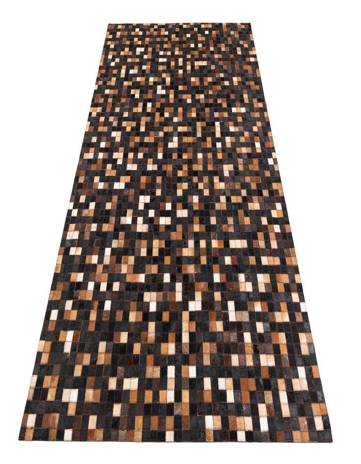 Detail image of 5' x 8' Cowhide Leather Rug