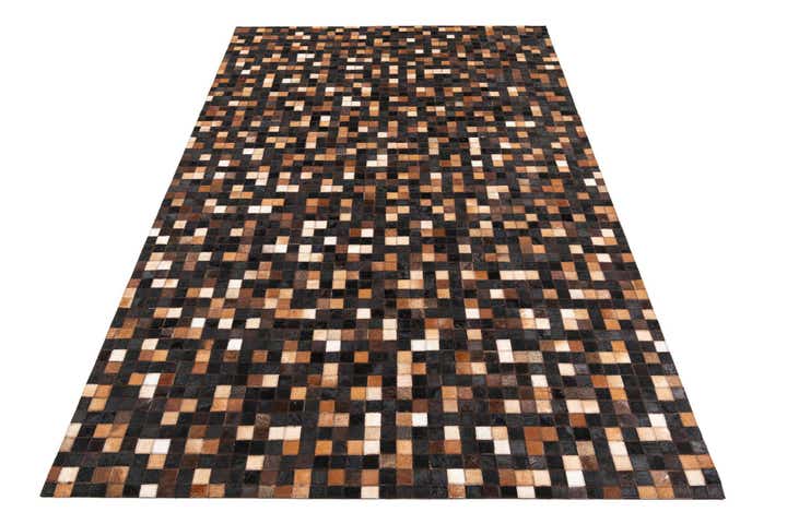 150cm x 245cm Cowhide Leather Teppich