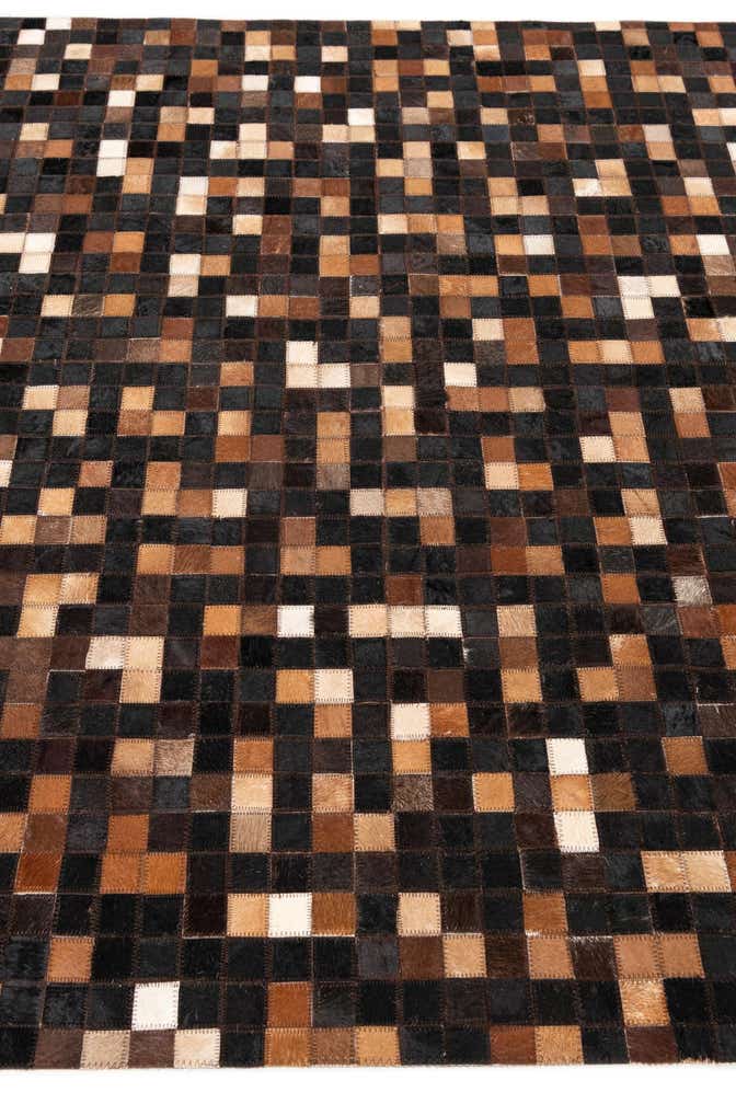 150cm x 245cm Cowhide Leather Teppich