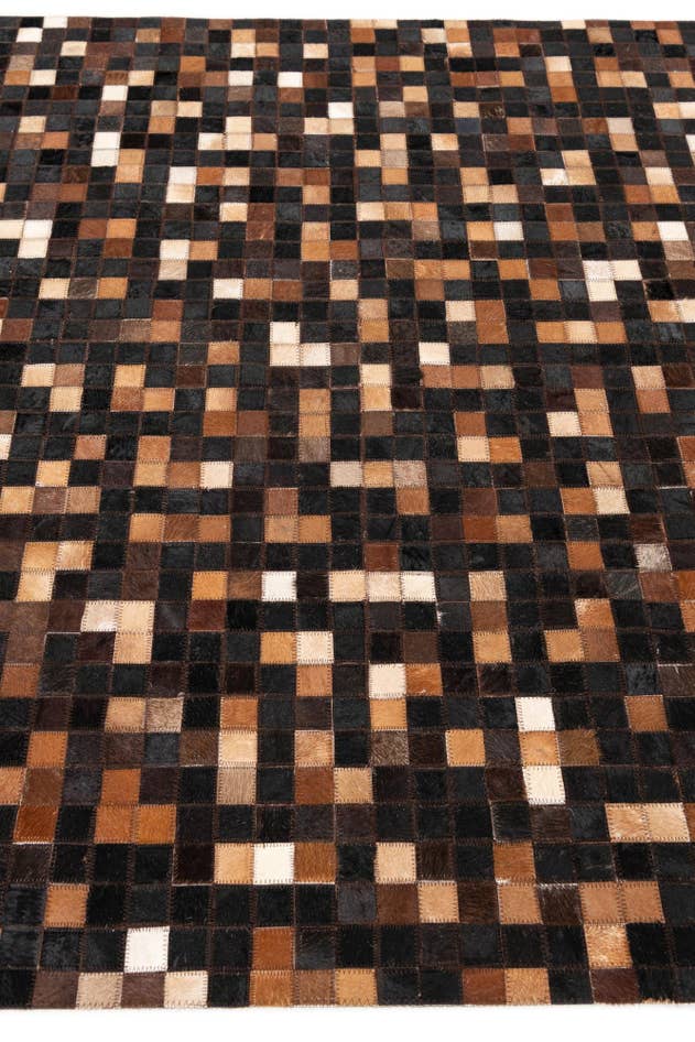 Detailansicht von 150cm x 245cm Cowhide Leather Teppich