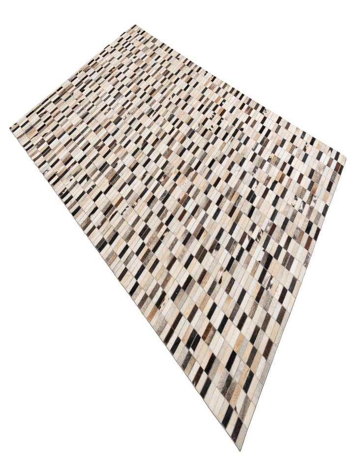 Detail image of 5' x 8' Cowhide Leather Rug