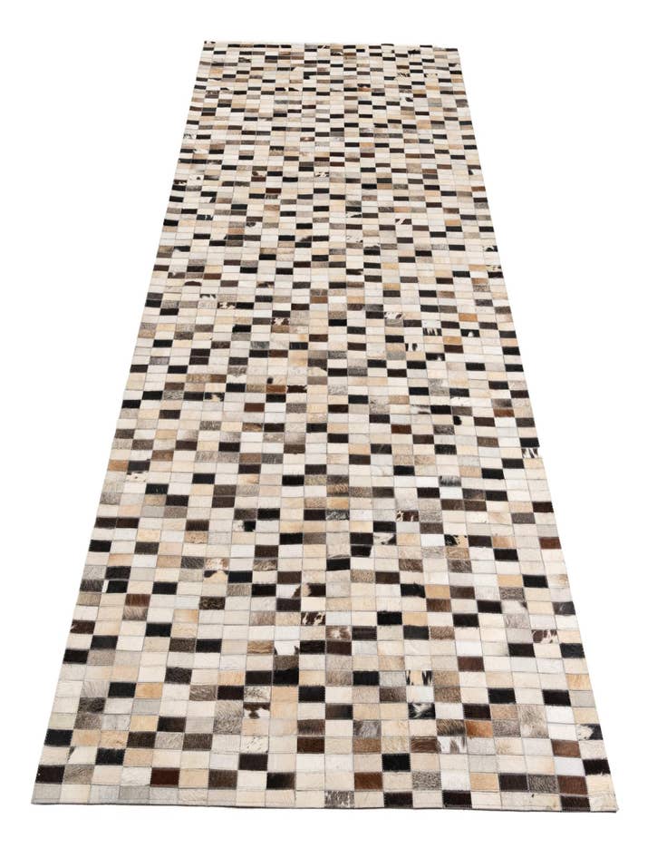 Detail image of 5' x 8' Cowhide Leather Rug