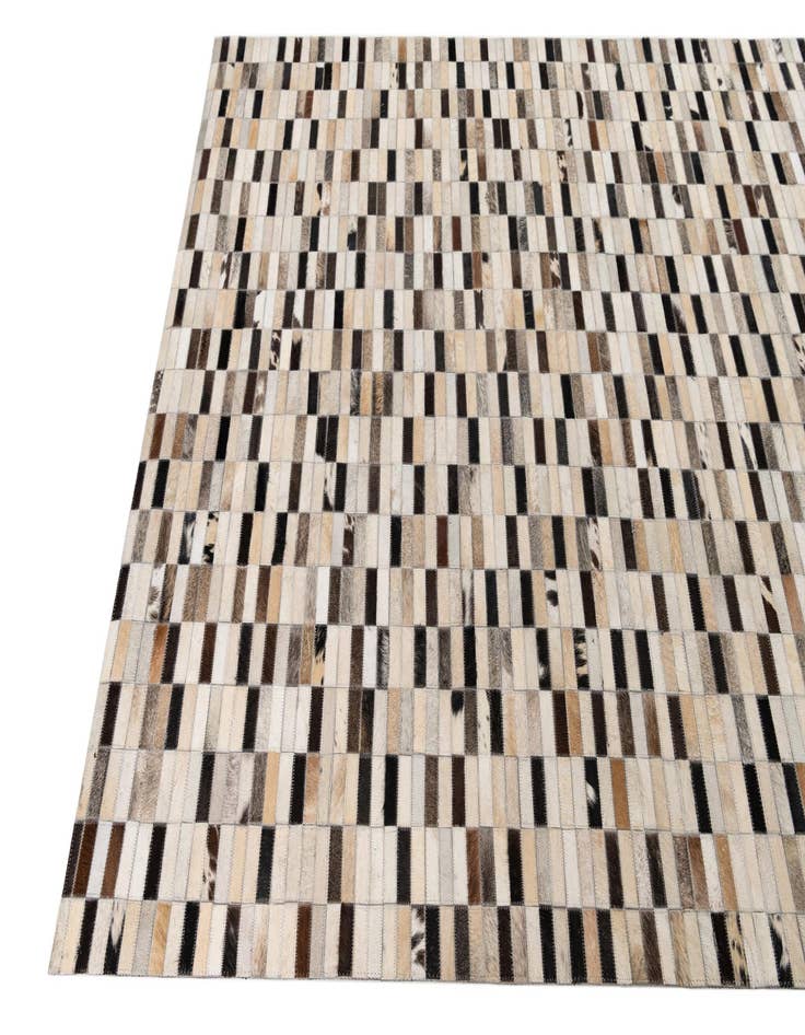 Detail image of 5' x 8' Cowhide Leather Rug