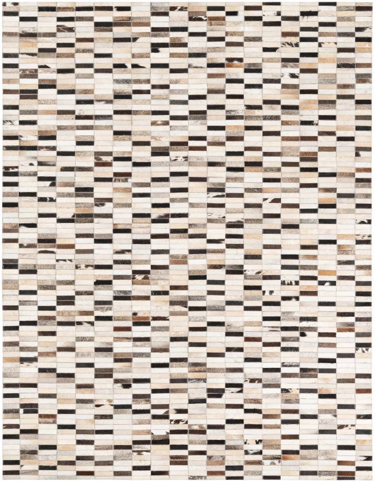 Detail image of 5' x 8' Cowhide Leather Rug