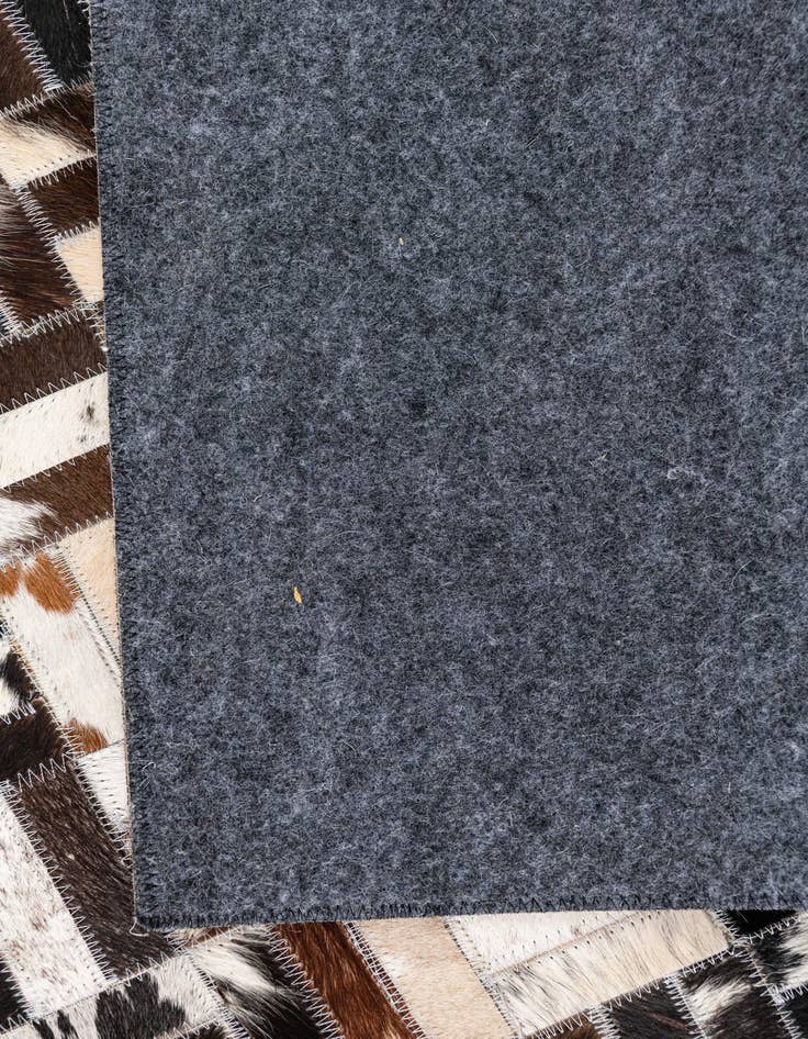 Detail image of 5' x 8' Cowhide Leather Rug