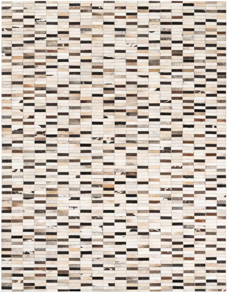 Detail image of 5' x 8' Cowhide Leather Rug