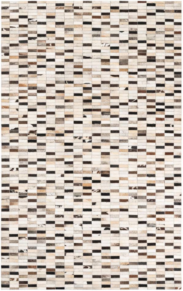 Detail image of 5' x 8' Cowhide Leather Rug